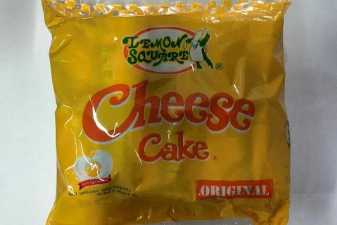 Confectionery Lemon Square’s Cheese Cake (Original) was found to have levels of sorbic acid that exceeded the allowed limit.