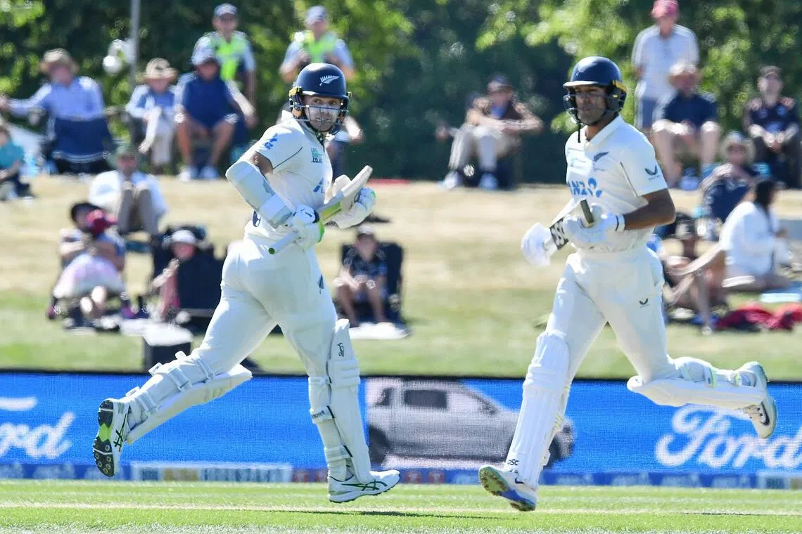Big hundreds by New Zealand’s Rachin Ravindra and Tom Latham flatten West Indies