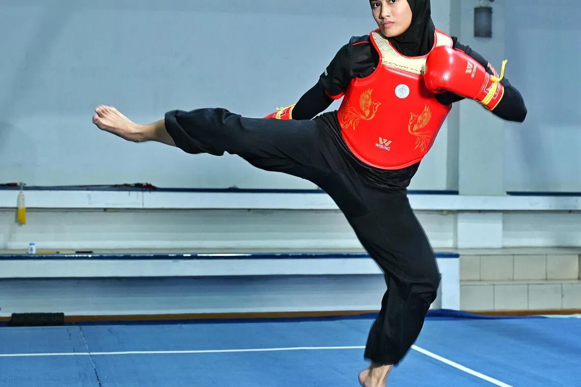 SEA Games 2025: Siti Khadijah is S’pore’s first women’s wushu sanda medallist