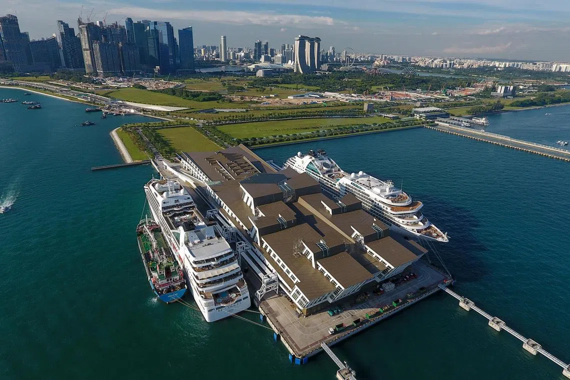The cruise industry is booming in Asia, with Singapore leading the charge.