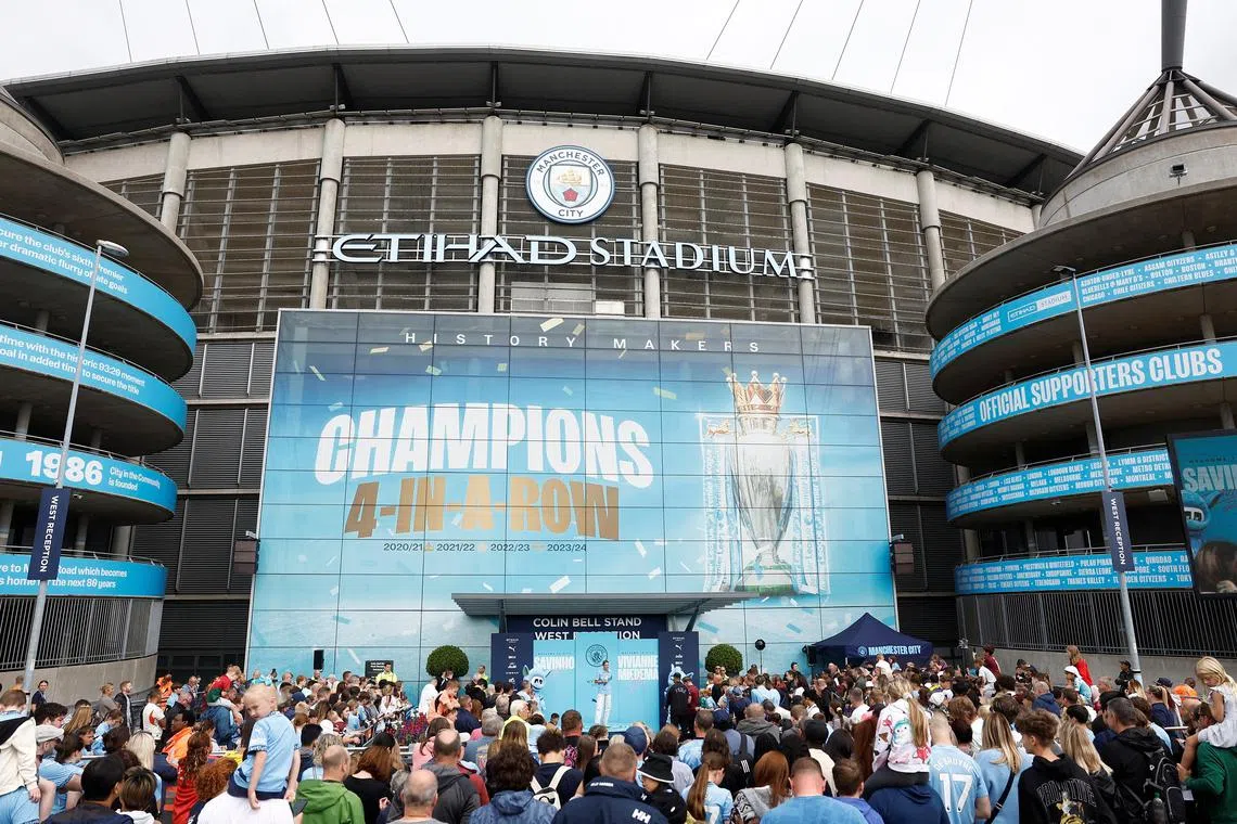 Manchester City stand accused of 80 breaches of financial rules between 2009 and 2018, plus a further 35 of failing to cooperate with a Premier League investigation.