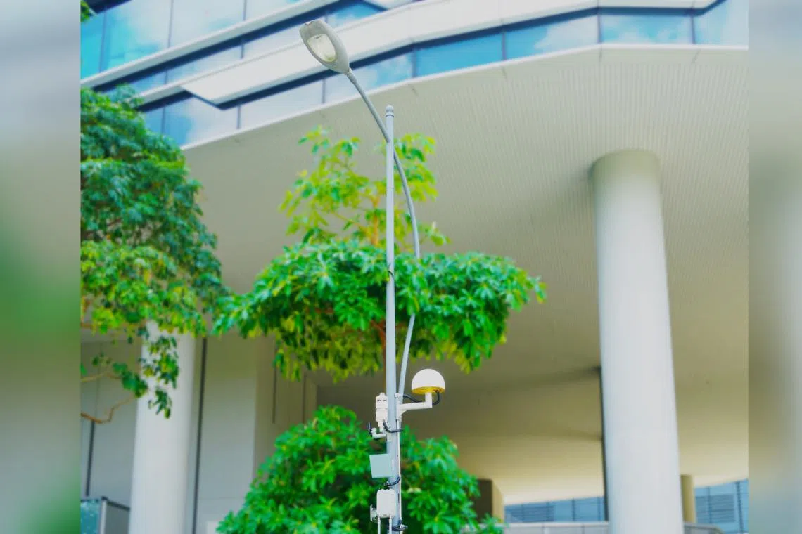 Trials started in phases beginning in late 2017 to explore the technical and business feasibility of using lamp posts to mount sensors.