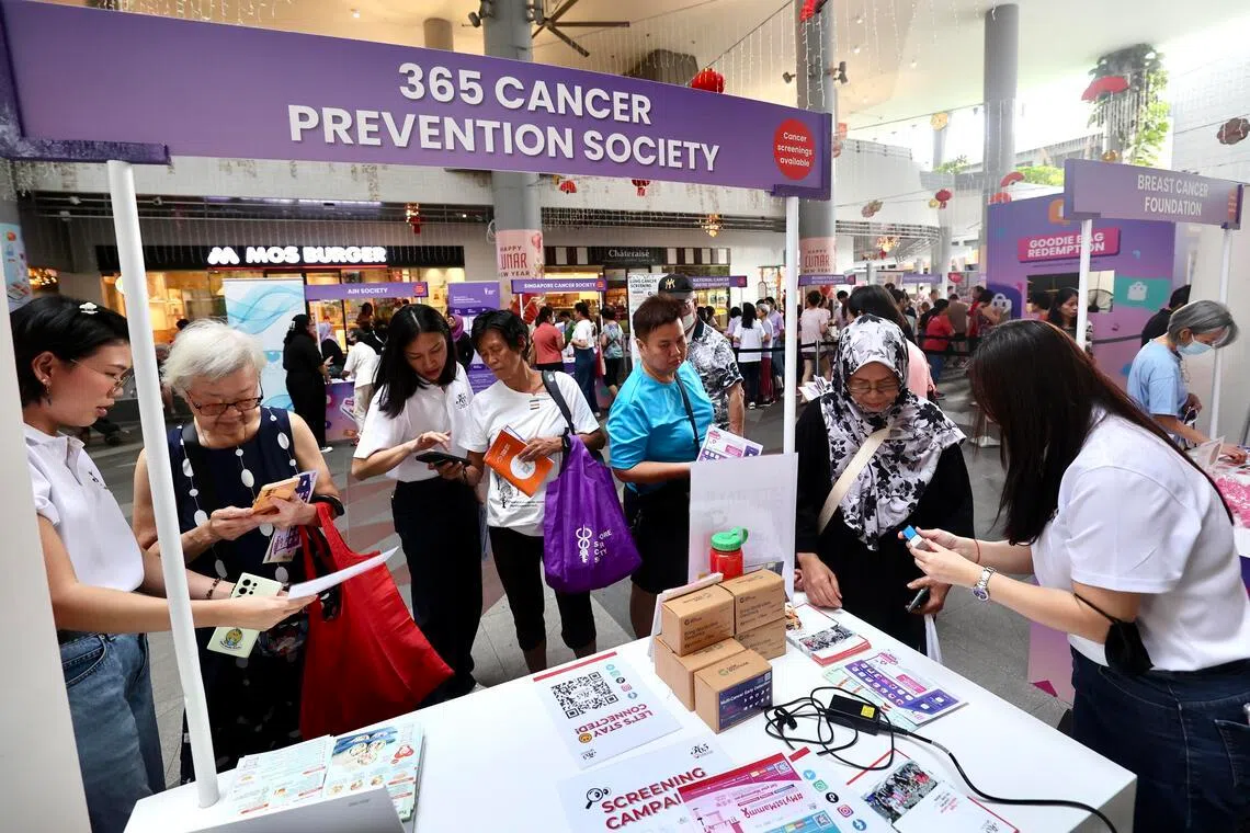 In Singapore, cancer screening is recommended through the Healthier SG programme for early detection, focusing on breast, cervical and colorectal cancers. 