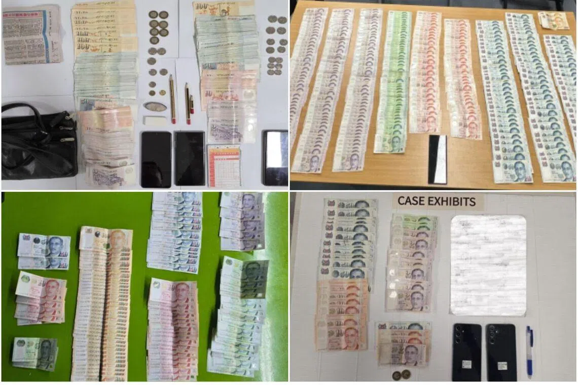 More than $50,000 in cash and several mobile devices were seized.