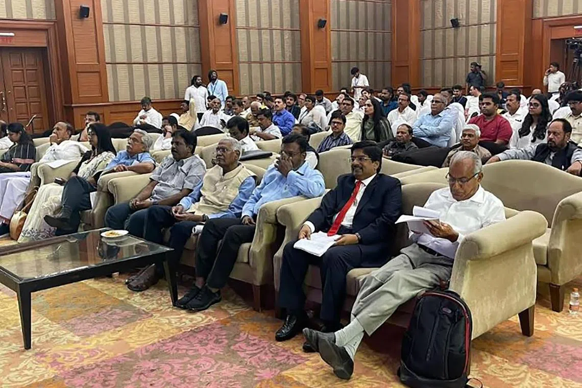Twenty opposition parties, including two with a history of close ties to the ruling BJP, met in New Delhi on Monday to discuss issues that they will challenge PM Modi’s party on in the 2024 elections. 
Photo credit: AIFSJ