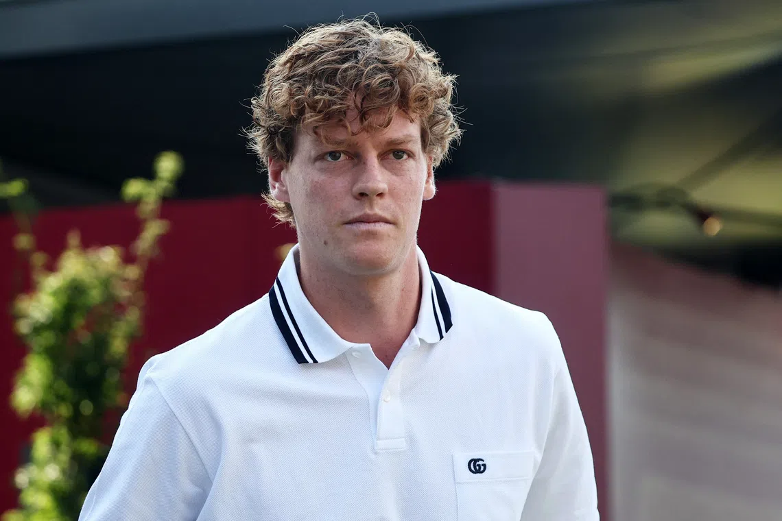 World No. 1 Jannik Sinner has not played since beating Alexander Zverev in the Wimbledon final at the All England Club on July 12.