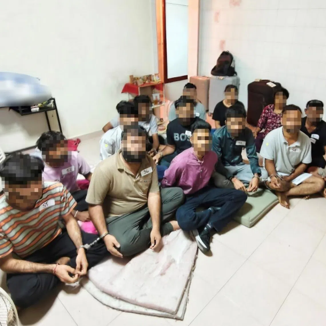 The 14 offenders are aged between 19 and 44 years old, ICA said.