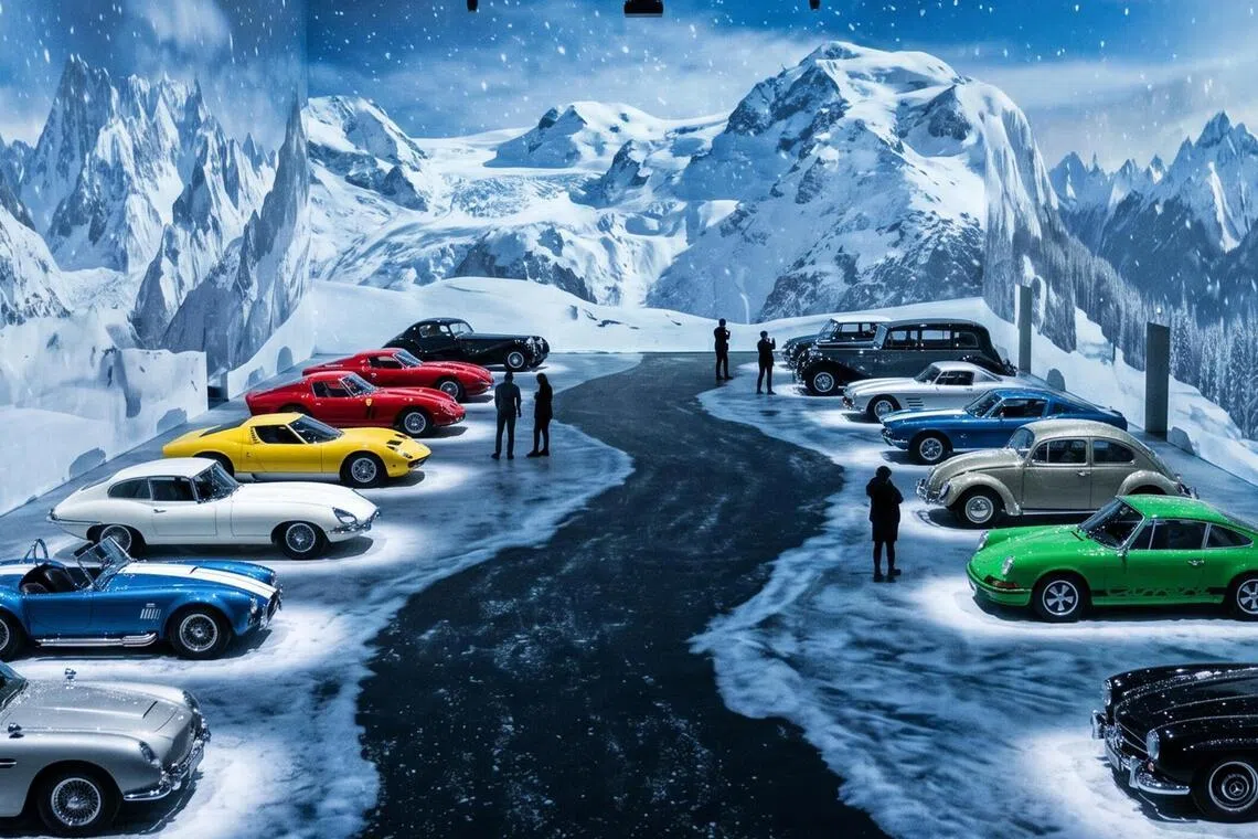 Catch classic cars in immersive exhibition across legendary motoring routes
