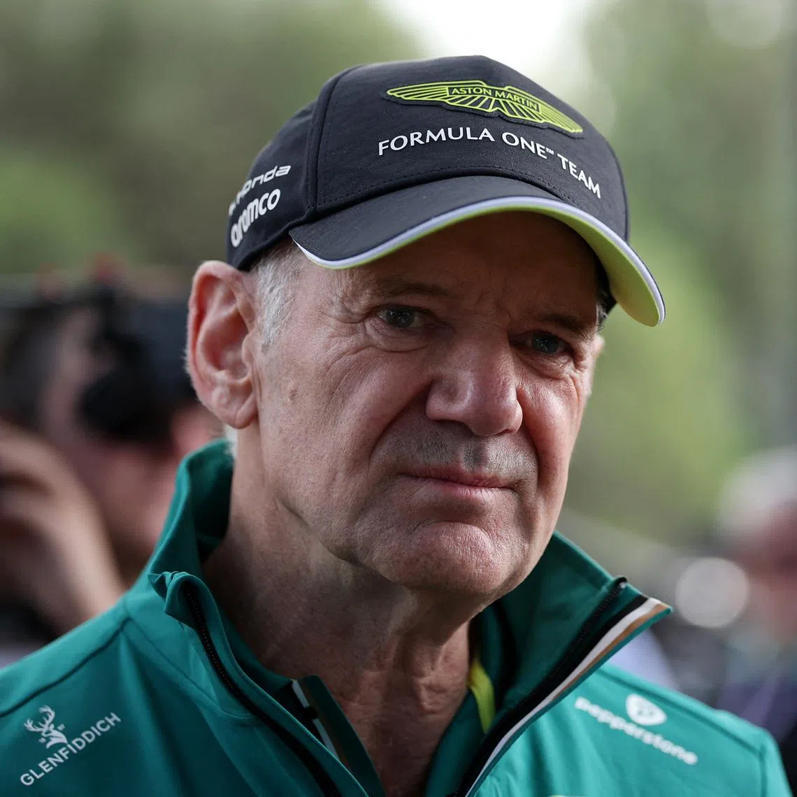 Formula One F1 - Australian Grand Prix - Albert Park Grand Prix Circuit, Melbourne, Australia - March 5, 2026 Aston Martin team principal Adrian Newey arrives ahead of the Australian Grand Prix REUTERS/Hollie Adams