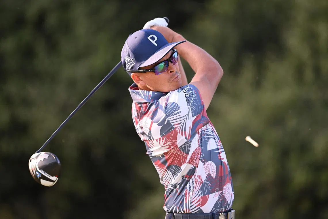 Rickie Fowler of the United States during the second round of the US Open. The 34-year-old has not won a PGA Tour title since 2019.