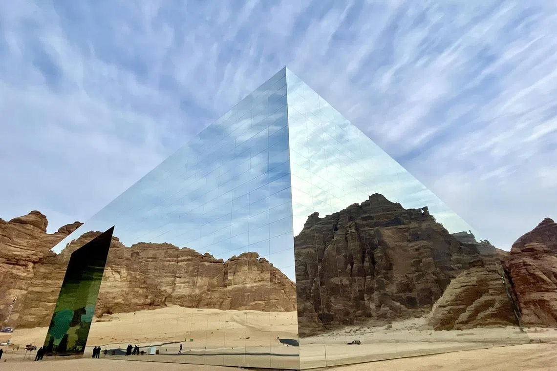 jtsaudi - Mirror, mirror on the wall of the Maraya Concert Hall