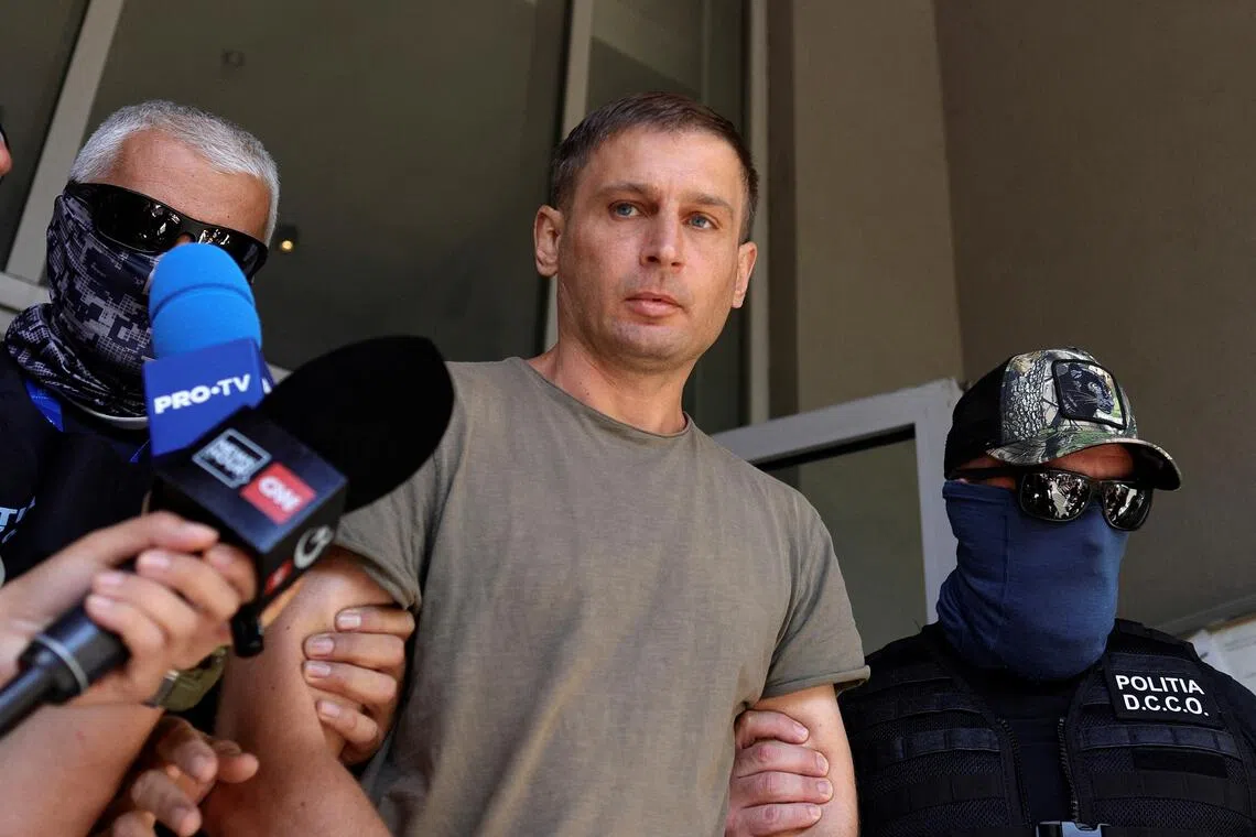 Detained Russian filmed, photographed military sites, says NATO member Romania