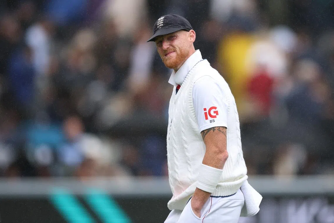 FILE PHOTO: Cricket - England v New Zealand - First Test - Lord's Cricket Ground, London, Britain - June 6, 2026 England's Ben Stokes in action Action Images via Reuters/Andrew Boyers/File Photo