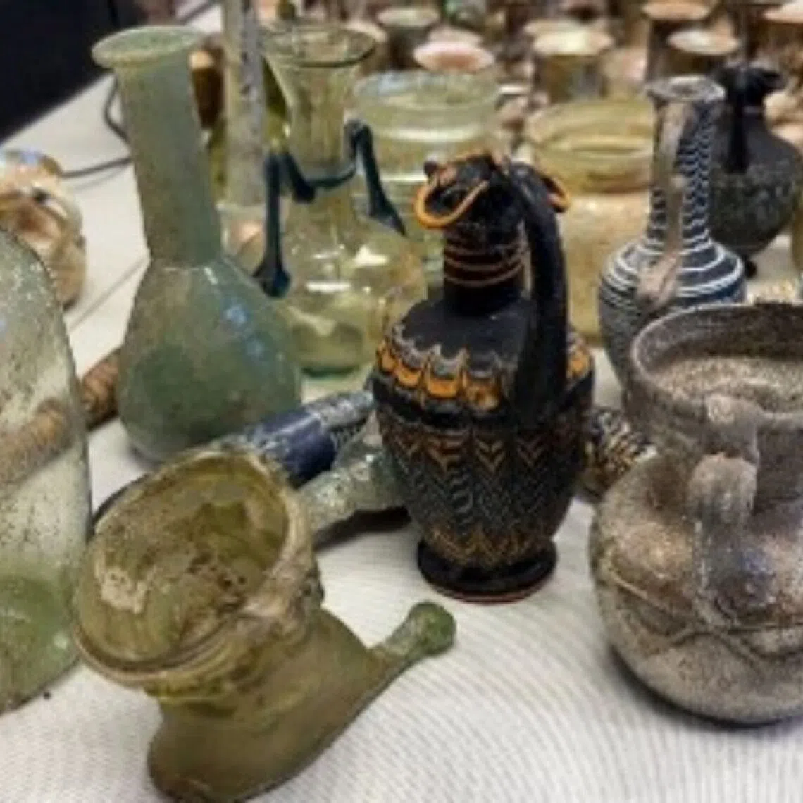 Some of the seized artefacts date back 5,000 years.