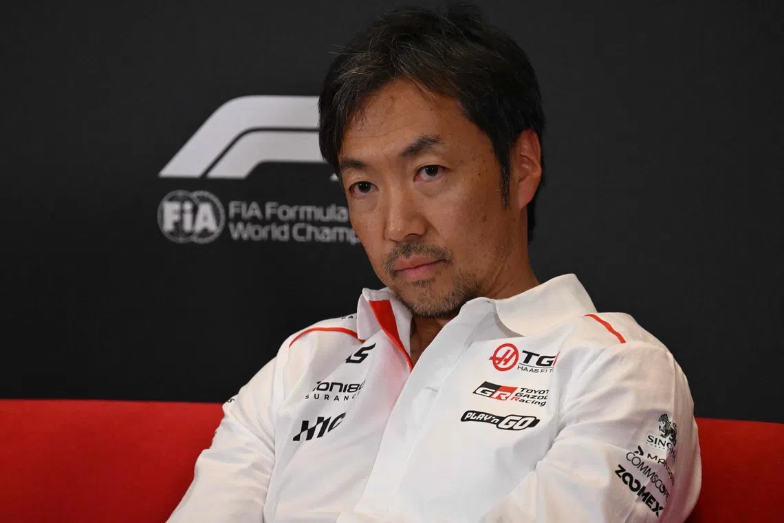 Haas team principal Ayao Komatsu said the team is weighing their options.