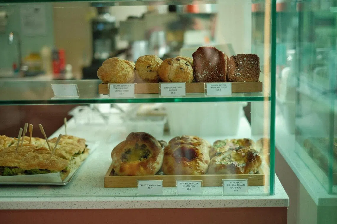 Pão da Big Mouth Bakehouse.