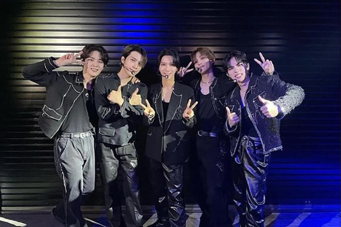 Chinese boy band WayV will hold a fan meet in Singapore in June.