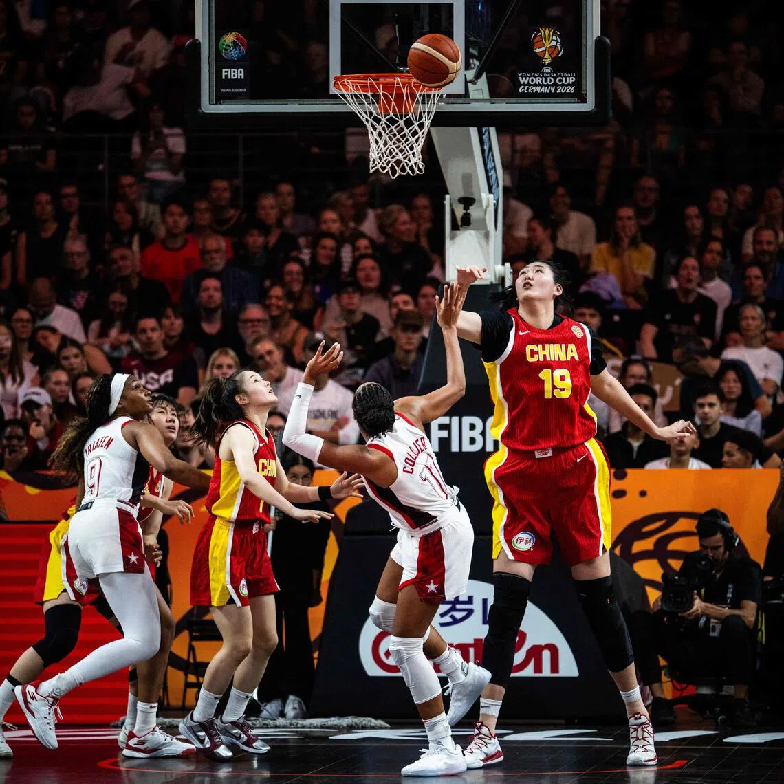 Zhang Ziyu, 19, presented a rare challenge even for a US team stocked with elite professional talent.