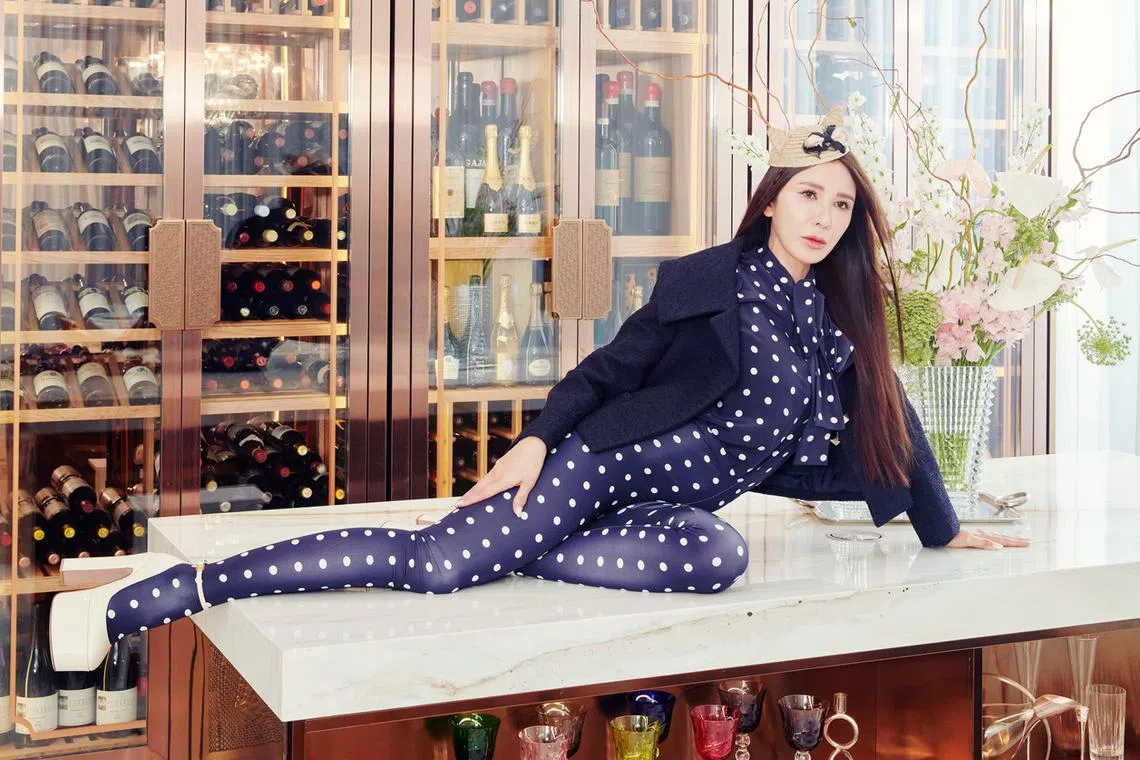 Jamie Chua's vibrant lifestyle extends beyond the digital world and into her daily life. 