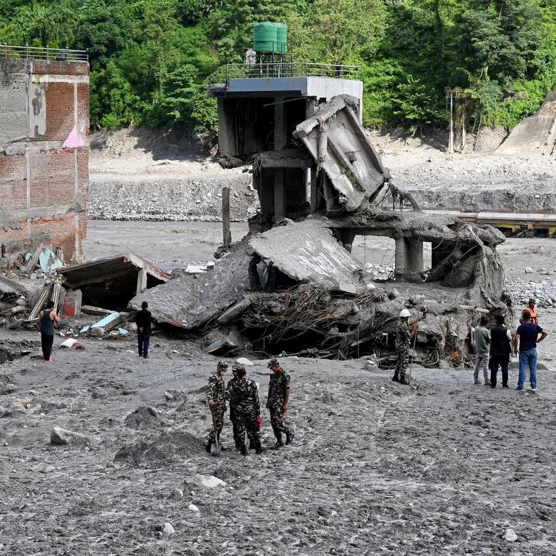 So far, 1,344 bodies have been recovered in Nepal, according to the disaster agency, with around 5,000 people missing.
