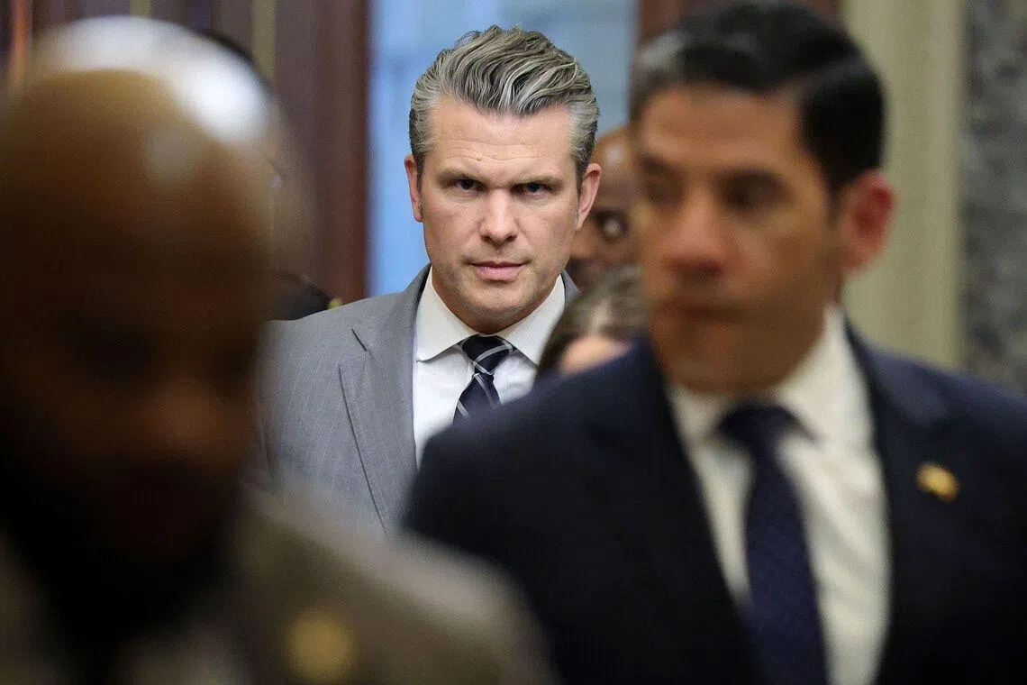 Defence Secretary Pete Hegseth said that the target, however, was not the initial focus of the war.