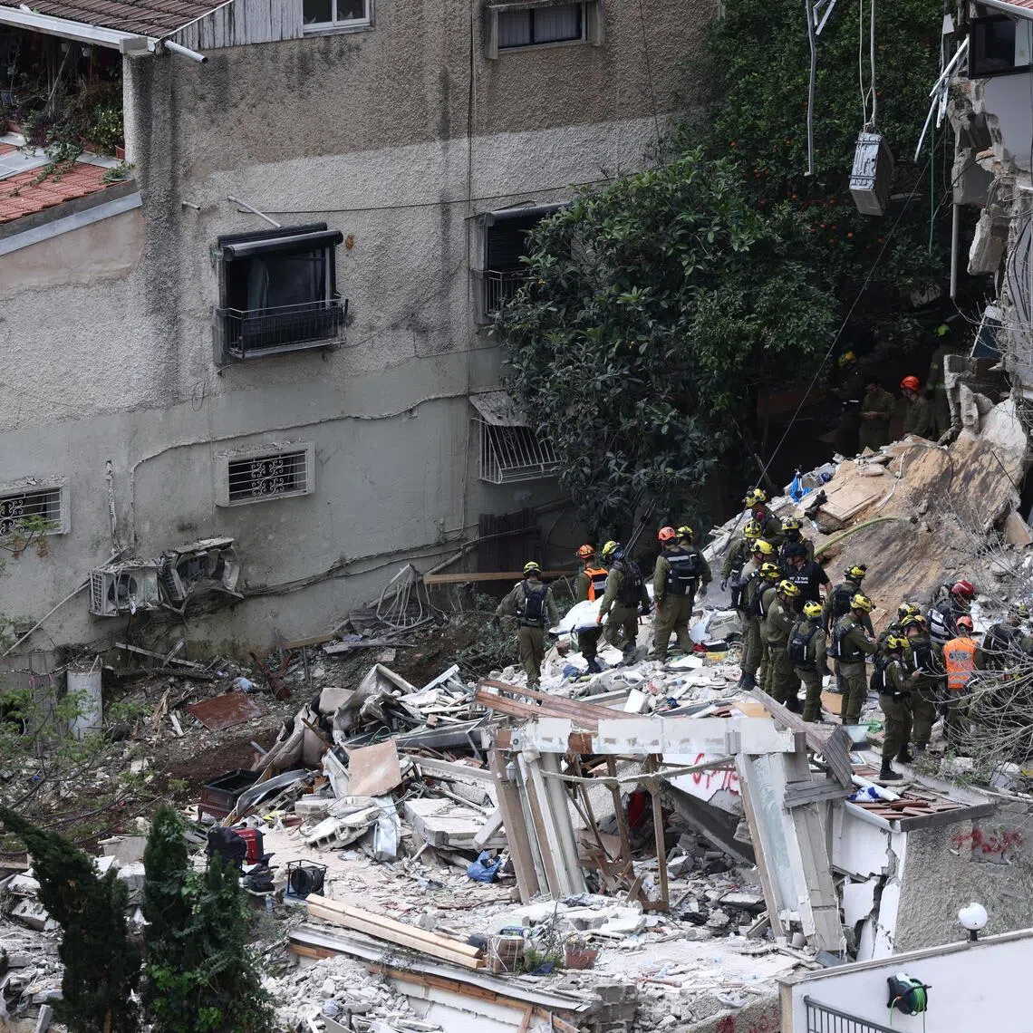 Israeli news outlets said the woman and her family had been pulled from the rubble of their collapsed residence following an hours-long rescue effort.