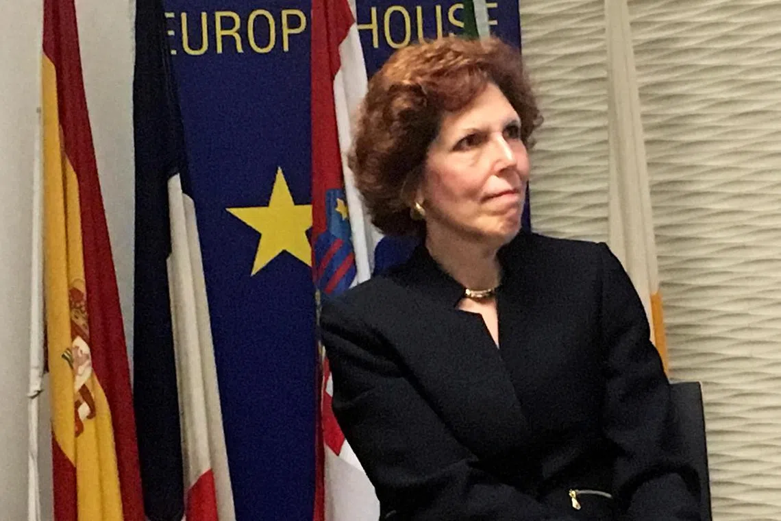 Federal Reserve Bank of Cleveland President Loretta Mester said that while the US economy appears on a path toward slowing down, there's likely more rate rises ahead.