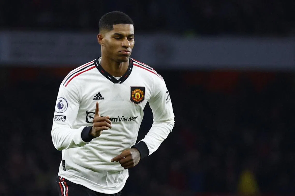 Marcus Rashford has scored 17 goals in all competitions for Manchester United this season and shone for England at the World Cup in Qatar.