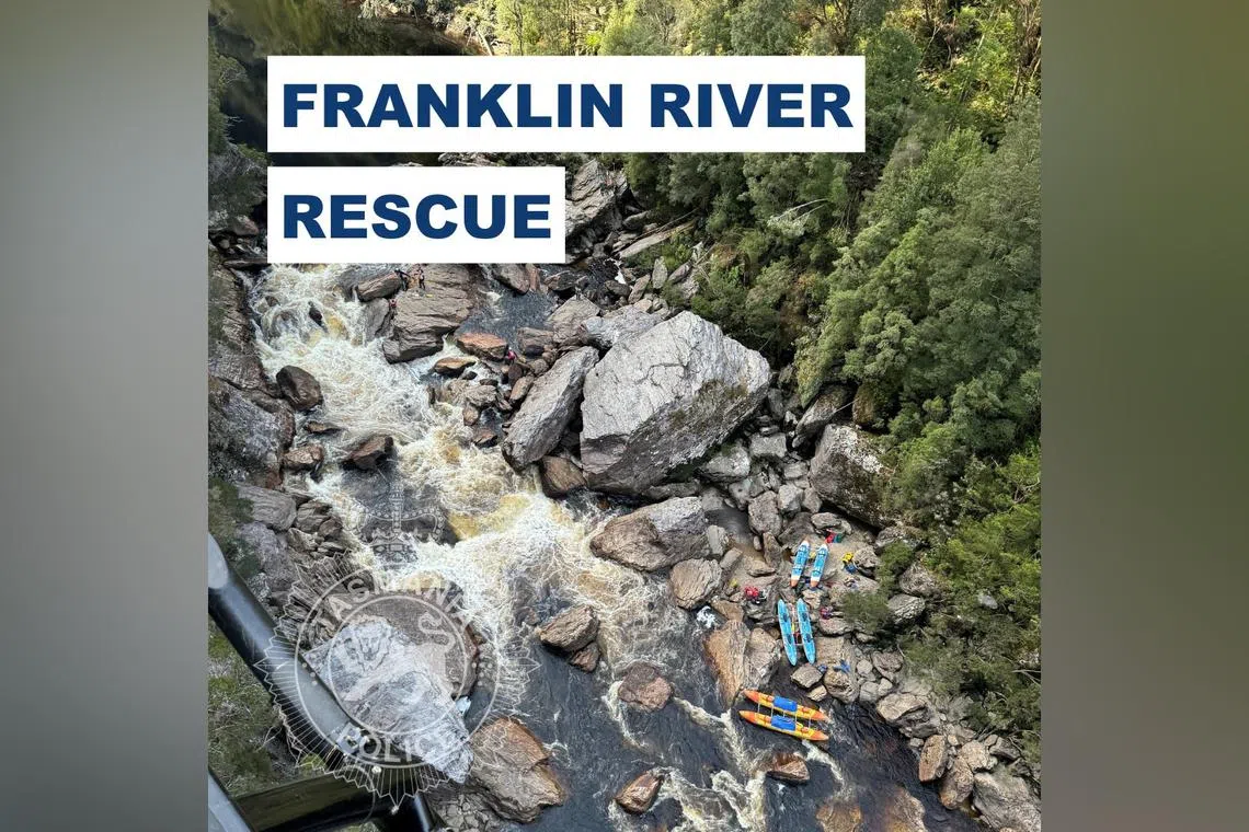 The man, a foreign tourist in his 60s, was then flown to a hospital in the city of Hobart, where he is in critical condition.