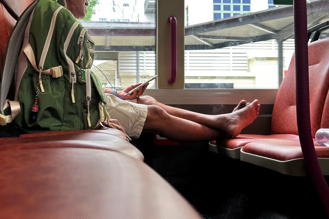 As public transport is a shared space, every commuter has a part to play in ensuring “a gracious and pleasant commuting environment”, LTA said.