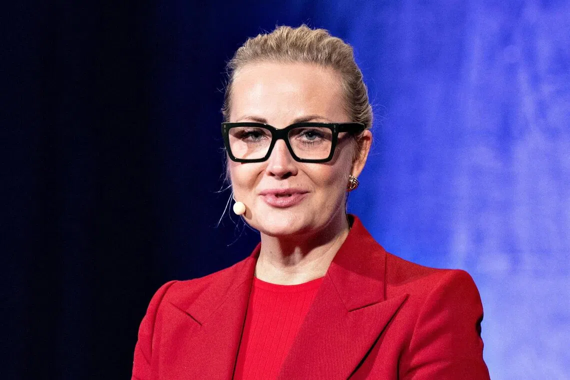 Odds that Yulia Navalnaya, widow of the late Russian opposition leader Alexey Navalny, will win the Nobel Peace Prize went as high as 65.5% on the Polymarket betting platform.
