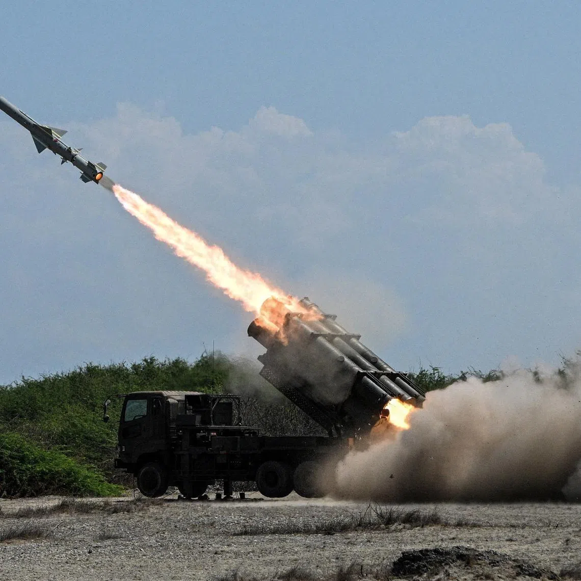 Along with US and Philippine forces, the Japanese military fired missiles in a practice sinking of a mock enemy ship off the northern Philippines’ Ilocos Norte on May 6.