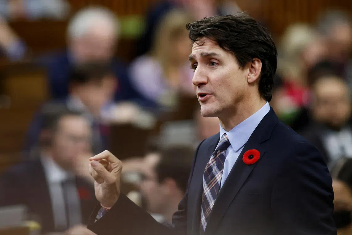 Trudeau looks safe for now after key Canadian party refuses to topple ...
