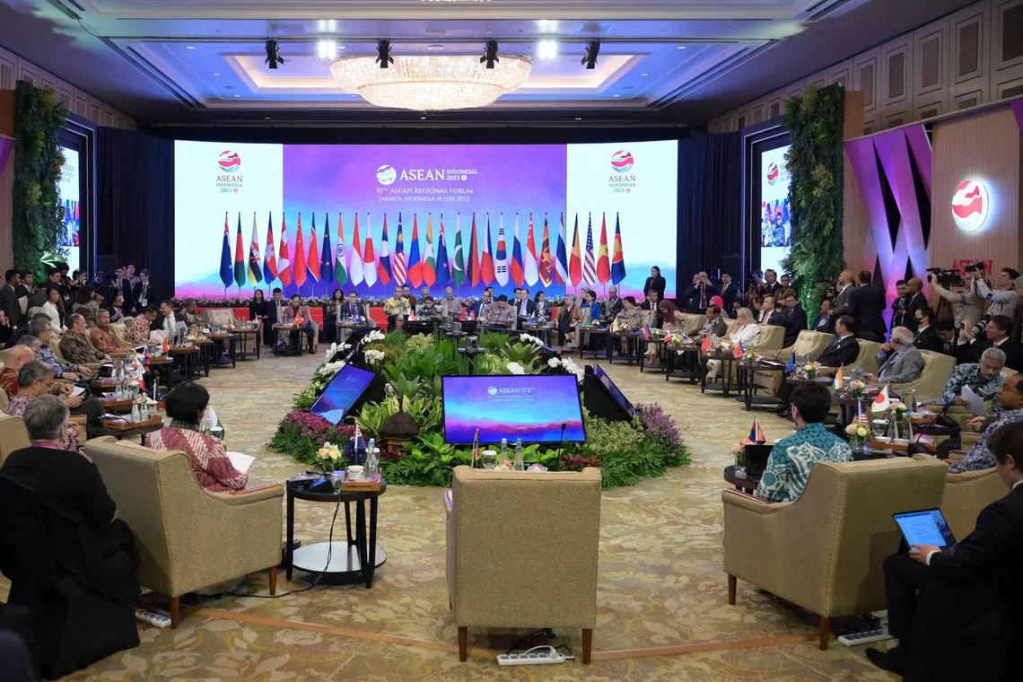 As current chair of Asean, Indonesia must exercise leadership and at the same time maintain Asean unity, Dr Marty Natalegawa said.