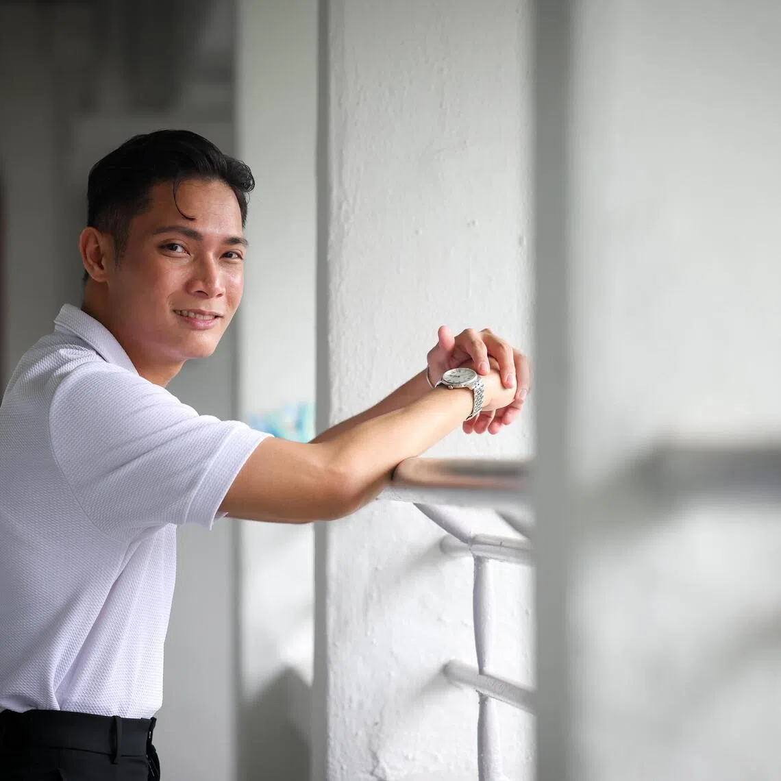 Mr Ahmad Ashrafiqri, 25, appreciates his foster parents' love and the  rules he had to observe in their household growing up.
