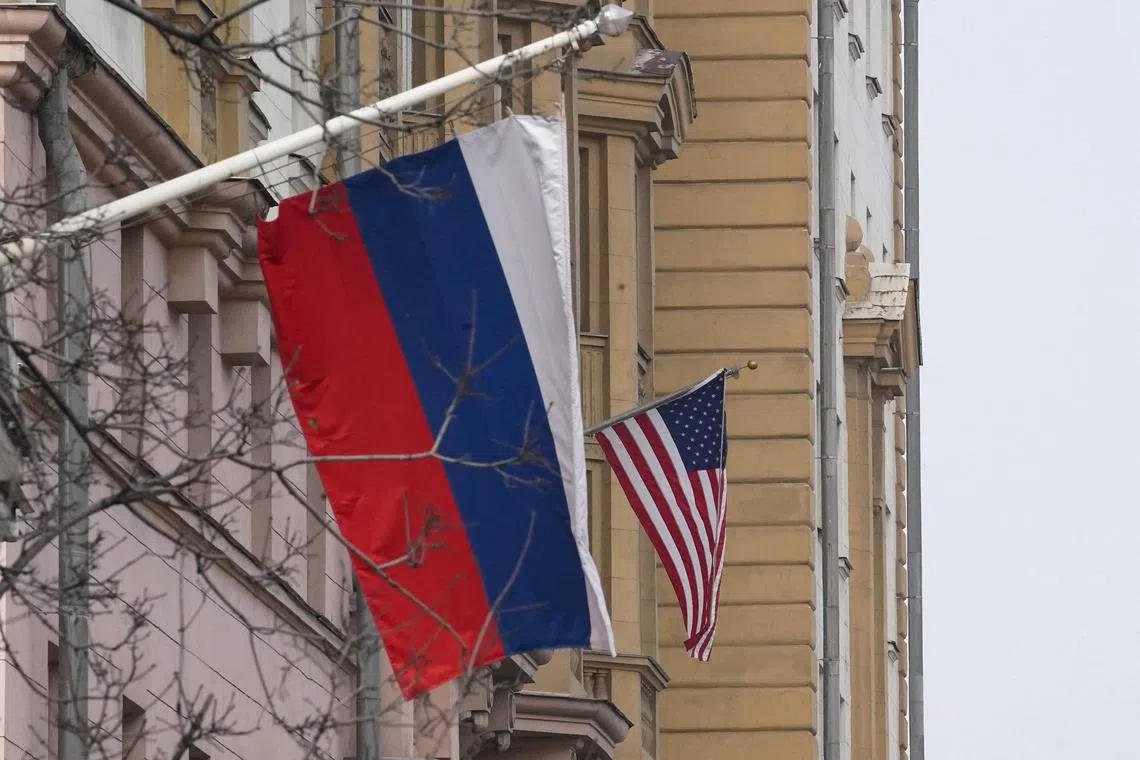 The diplomat said Russia and the US are destined, as great powers, to have non-confrontational peaceful existence.