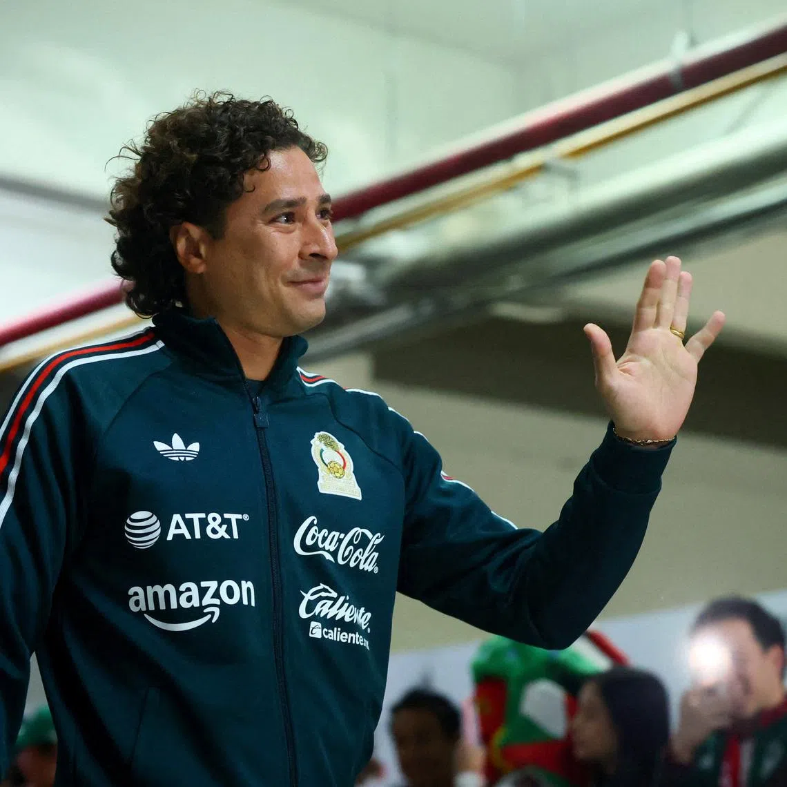 FILE PHOTO: Soccer Football - International Friendly - Mexico v Portugal - Estadio Ciudad de Mexico, Mexico City, Mexico - March 28, 2026 Mexico's Guillermo Ochoa arrives before the match REUTERS/Eloisa Sanchez/File Photo