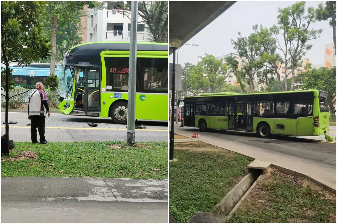 The accident took place at Block 790 Yishun Avenue 2 at about 3.05pm on Oct 15.