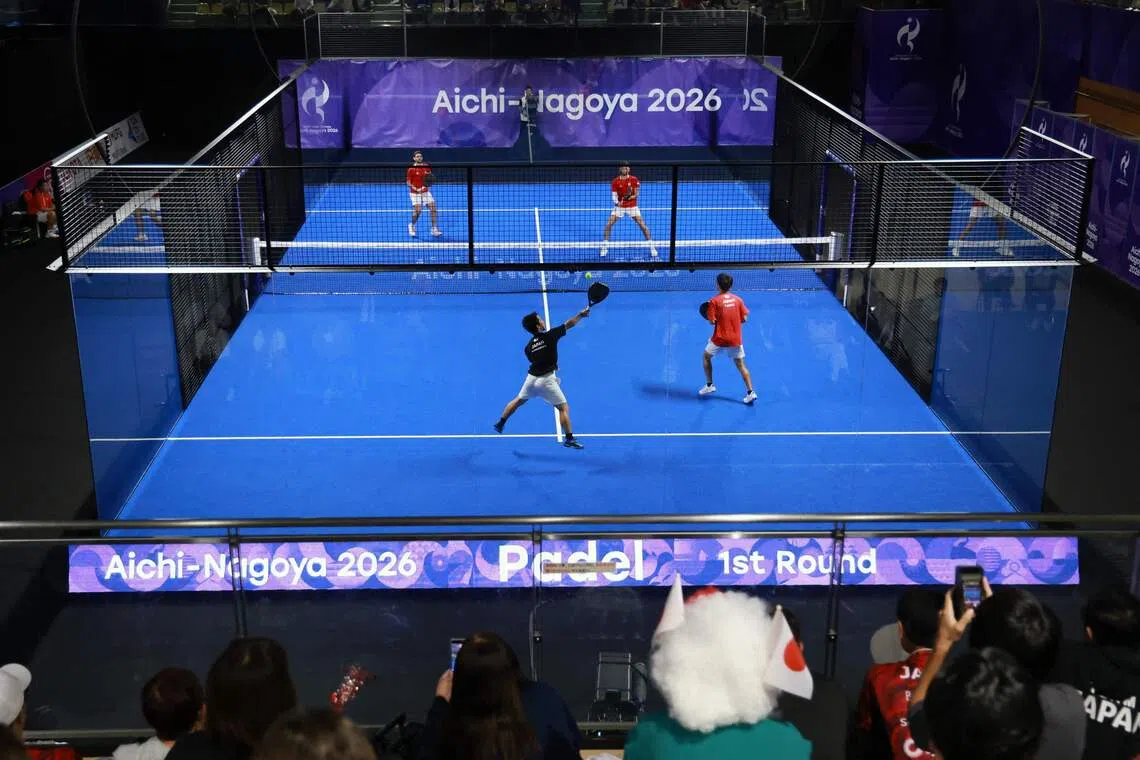 Padel made its Asian Games debut in Japan.
