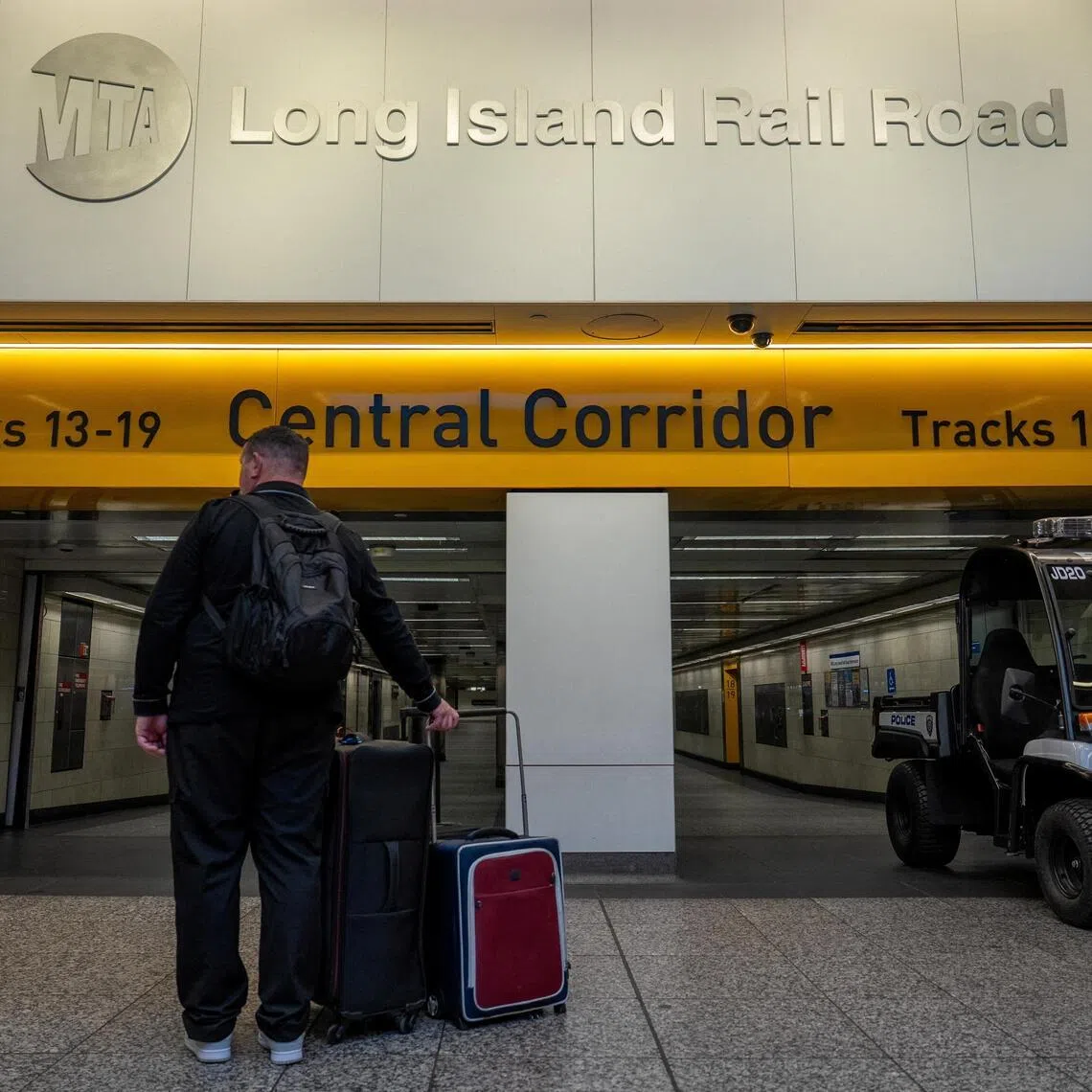 New York's Long Island Rail Road serves nearly 300,000 passengers daily.