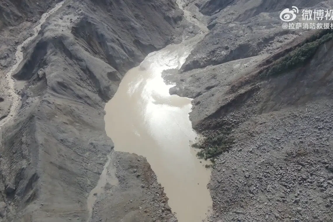 Risk of lake burst near China-Nepal border disaster site wanes