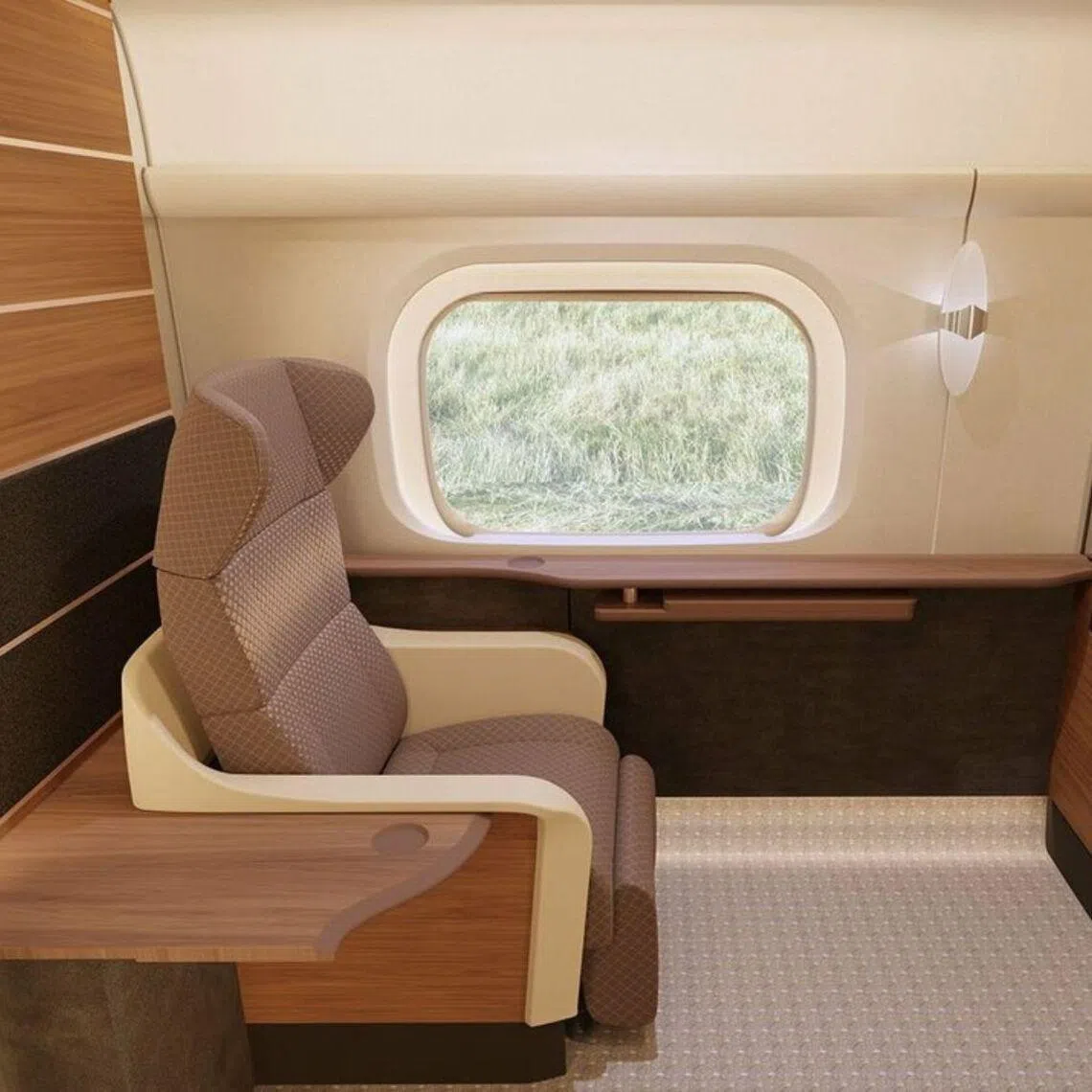 Starting Oct 1, some bullet trains in Japan will be equipped with two private rooms, each accommodating one to two passengers.
