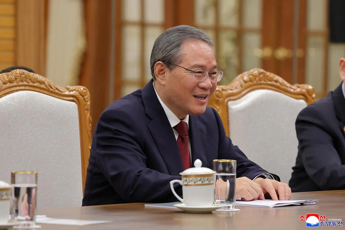 Chinese Premier Li Qiang kicks off a four-day South-east Asian tour starting from Oct 25.