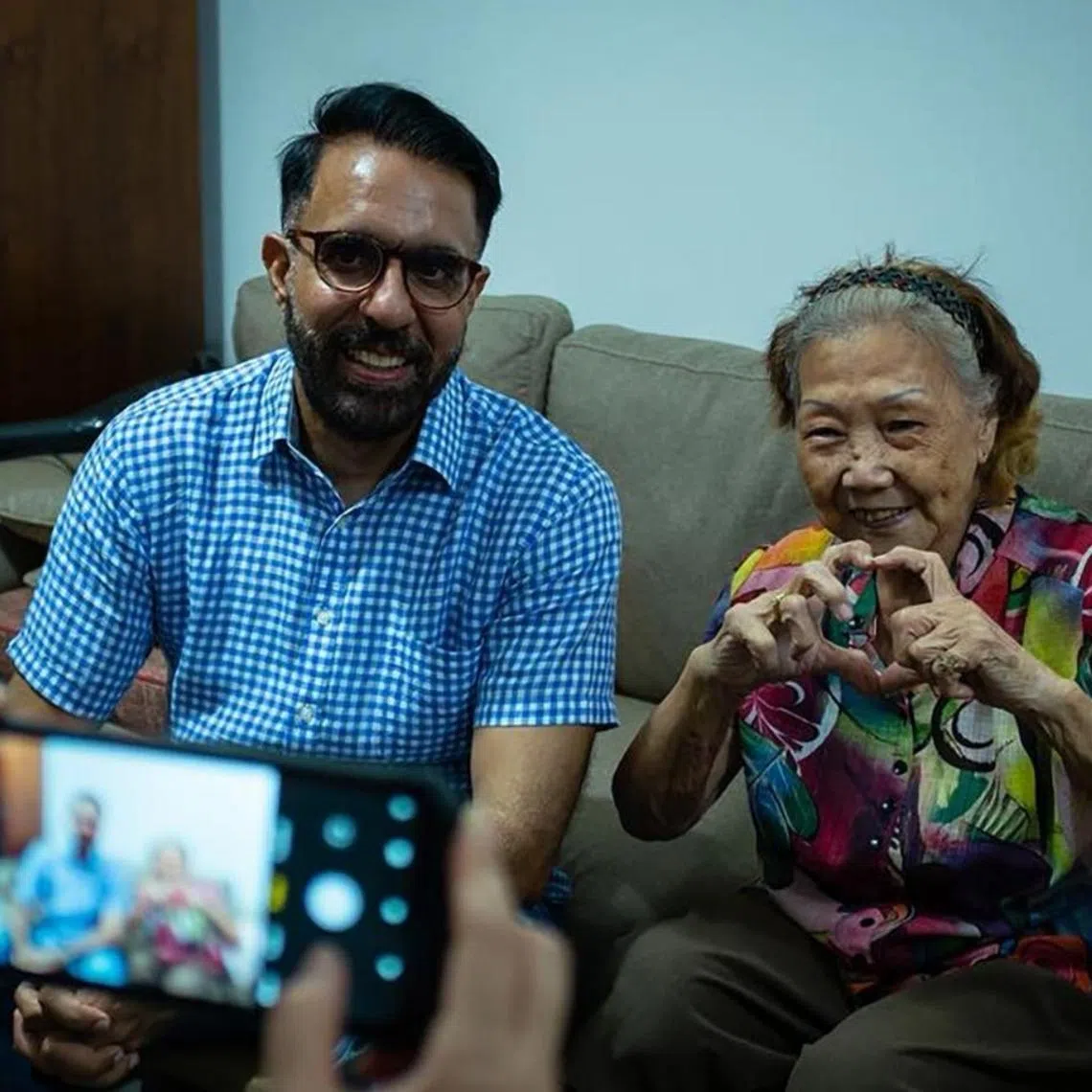 Workers' Party chief Pritam Singh was visiting homes in his Eunos ward of Aljunied GRC just hours after he was removed as Leader of the Opposition.