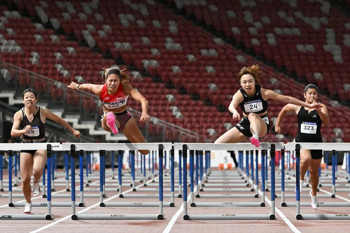 Kerstin Ong breaks national record, Shanti Pereira pulls up at Singapore Open track & field c’ships
