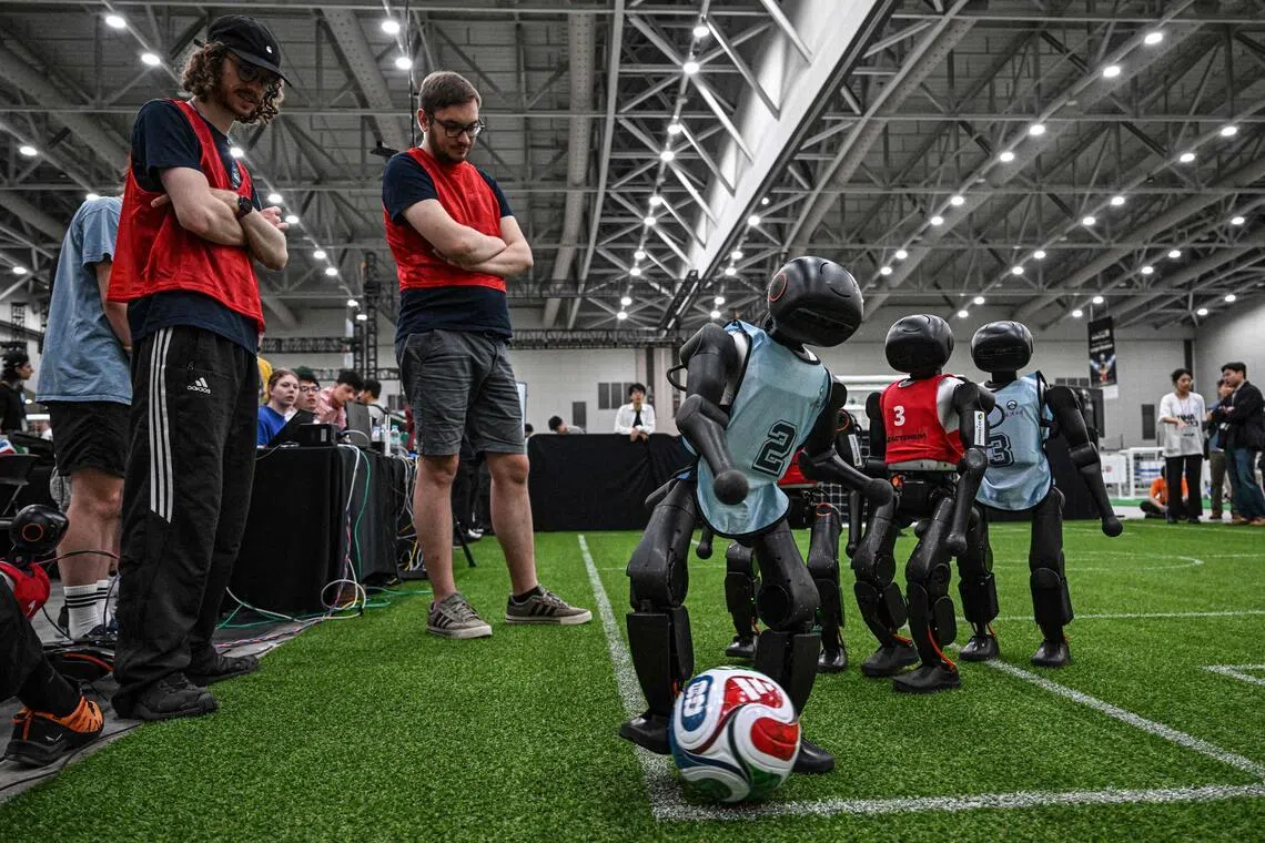 Scheduled events in Robocup 2026 include football.