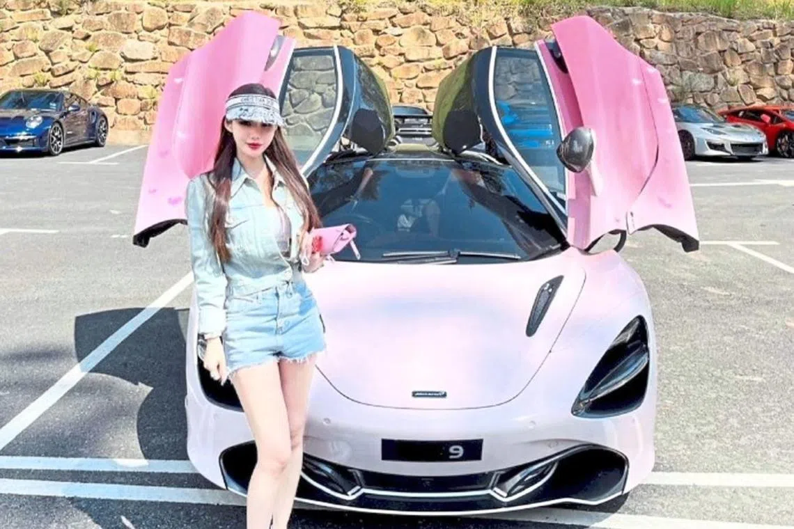 The FF9 number plate was significant to Ms Wong as a way to remember her beloved pet Fei Fei, which died three years ago.