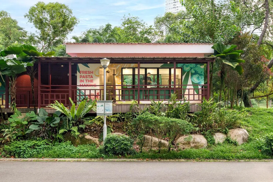 Grub Pasta Kitchen's pasta are made on-site at its neighbouring pasta room. 