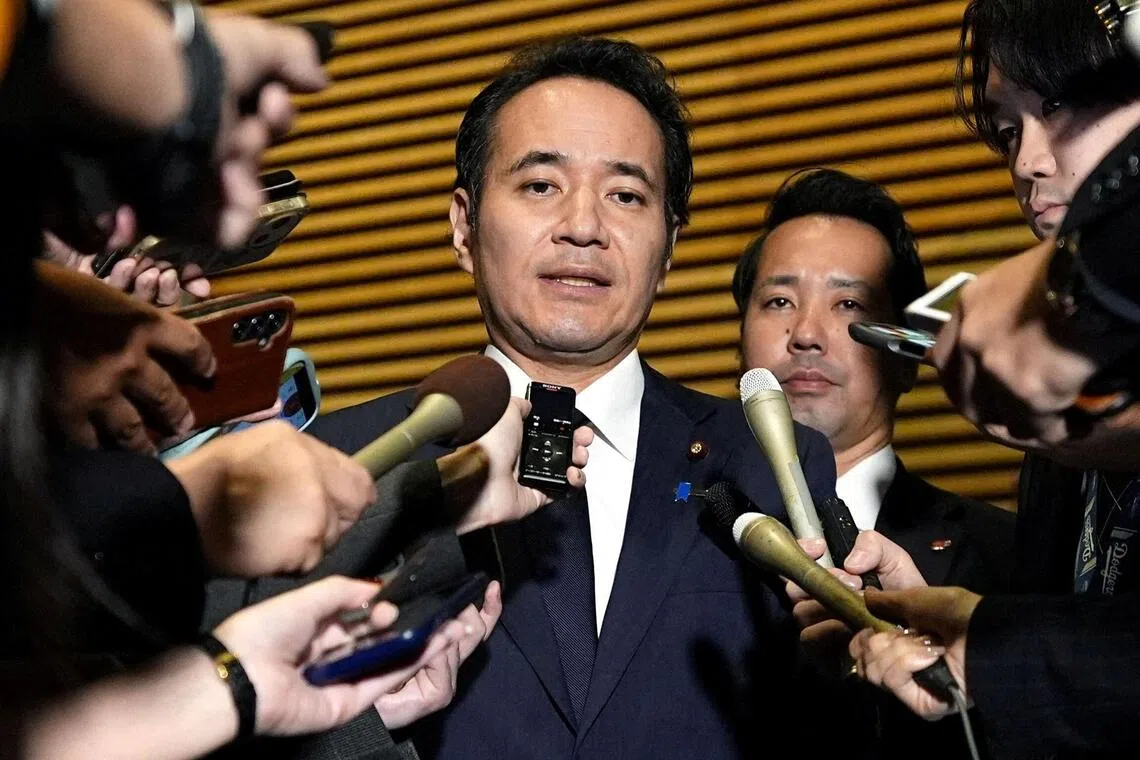 Kazuo Yana was forced to resign by Japanese Prime Minister Sanae Takaichi earlier this week.