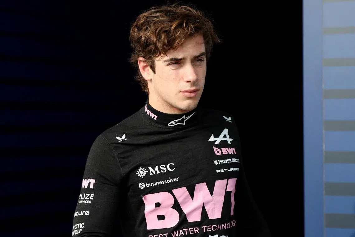 Formula One F1 - Japanese Grand Prix - Suzuka Circuit, Suzuka, Japan - March 28, 2026 Alpine's Franco Colapinto after being eliminated during qualifying REUTERS/Issei Kato